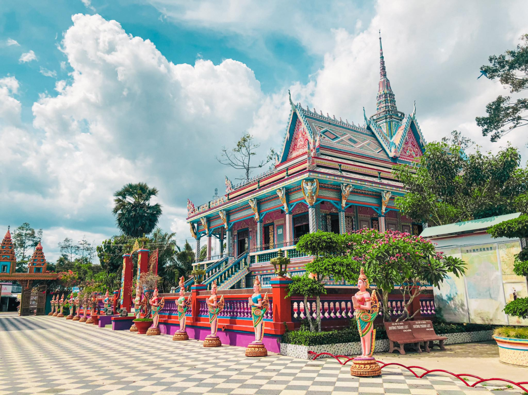 Chùa Chén Kiểu – Ngôi chùa Khmer độc đáo ở Sóc Trăng